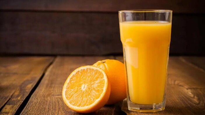 Gece bir bardak portakal suyu içerseniz... 