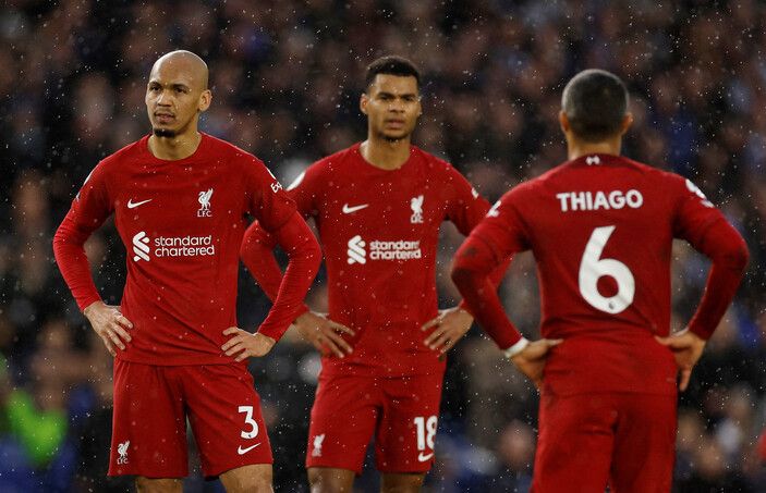 Brighton, sahasında Liverpool'u 3-0 yendi