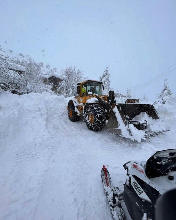 Antalya'da iki mevsim bir arada