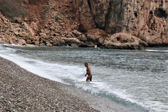 Antalya'da iki mevsim bir arada