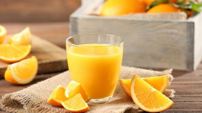 Gece bir bardak portakal suyu içerseniz... 