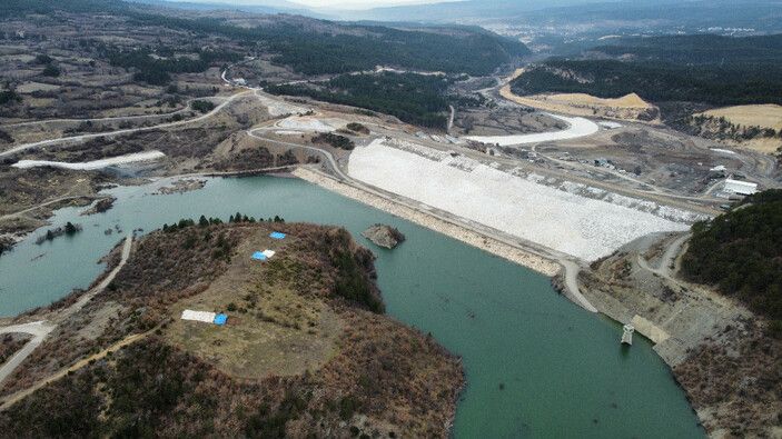 Kastamonu’da Araç Barajı’nda su seviyesi yükseliyor